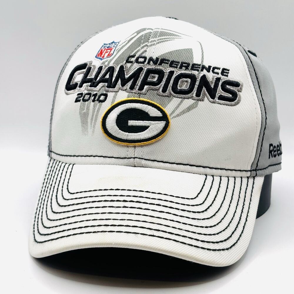 NFL Green Bay Packers Reebok 2010 Conference Champions Super Bowl XLV Cap Hat